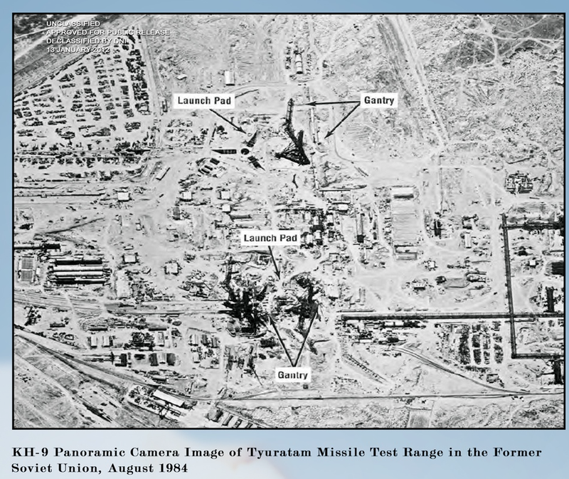 Illustration for article titled Never Before Seen Satellite Spy Shots from the Depths of the Cold War